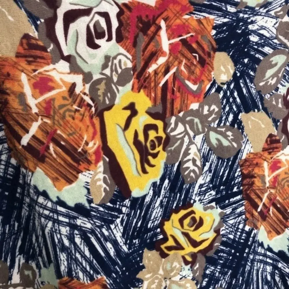 Anthropologie Sparrow Autumn Leaves Dolman Sweater Size Small
